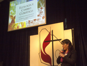 Dra. Anahí Alberti, especialista Metodista de la provincia de Salta, Argentina "Ecología y Cambio Climático"