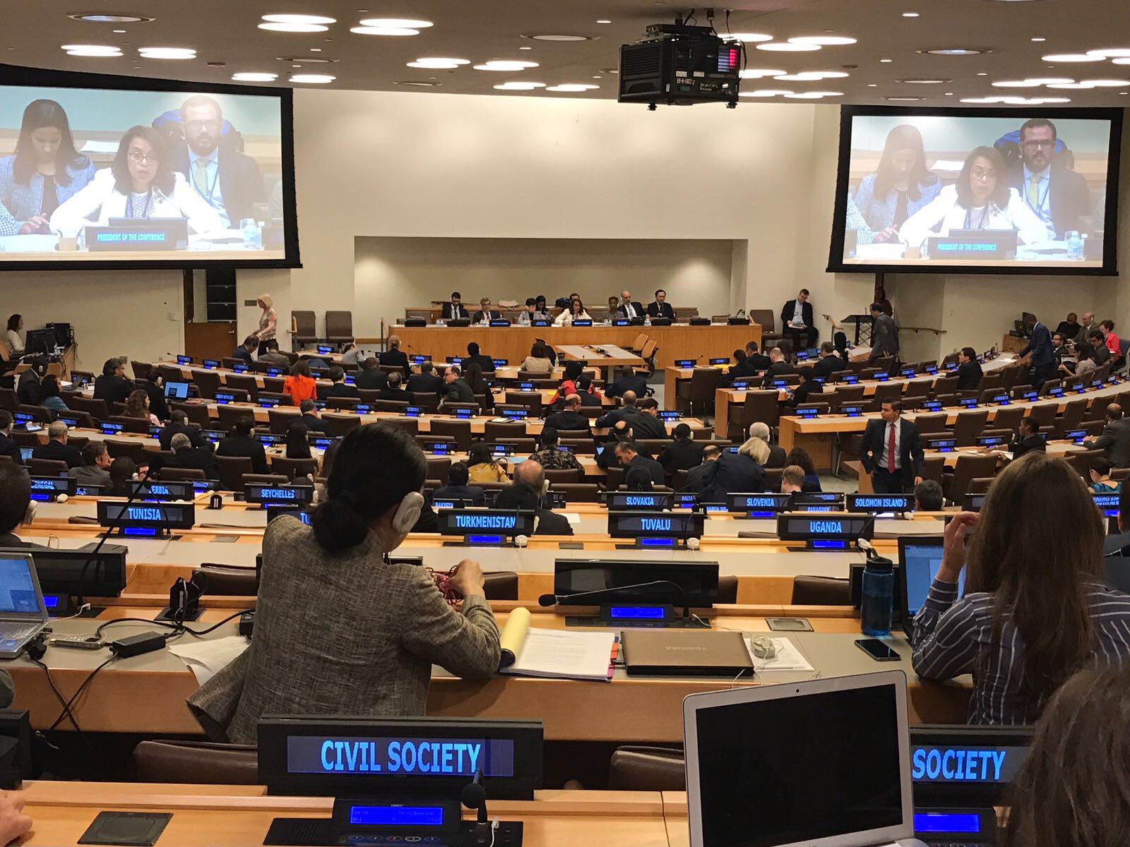 Negociaciones en ONU